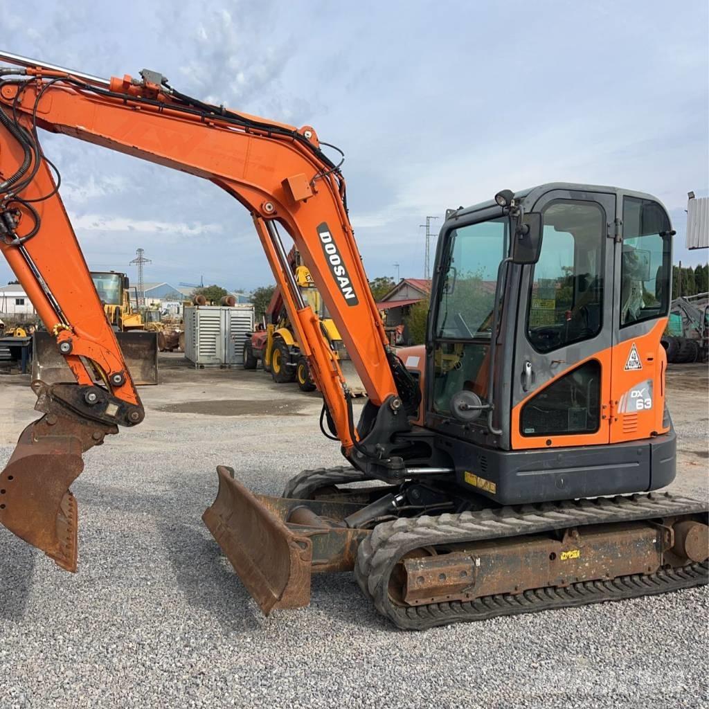 Doosan DX 63-3 Mini bageri < 7t