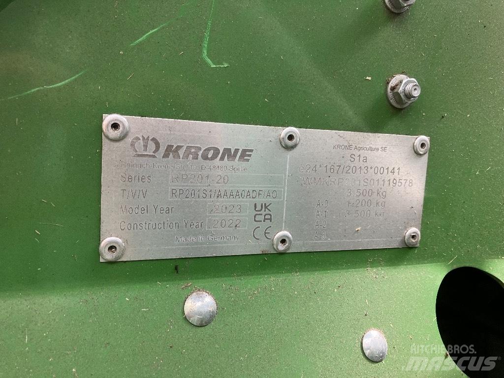 Krone Varipack v190 Prese/balirke za rolo bale