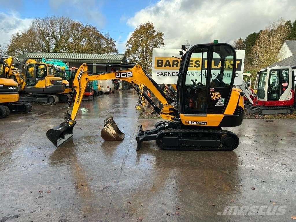 JCB 8026 CTS Mini bageri < 7t