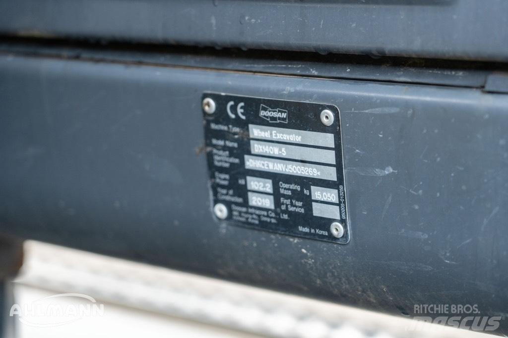 Doosan DX140W-5 Bageri točkaši
