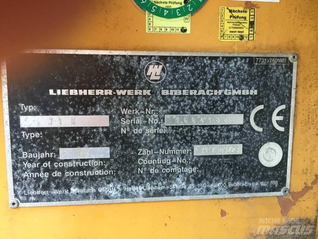 Liebherr 71 K Kranovi tornjevi