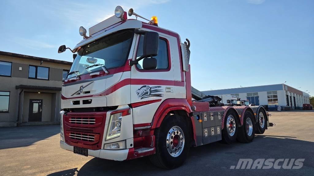 Volvo FM460 8X2*6 Rol kiper kamioni sa kukom za podizanje tereta