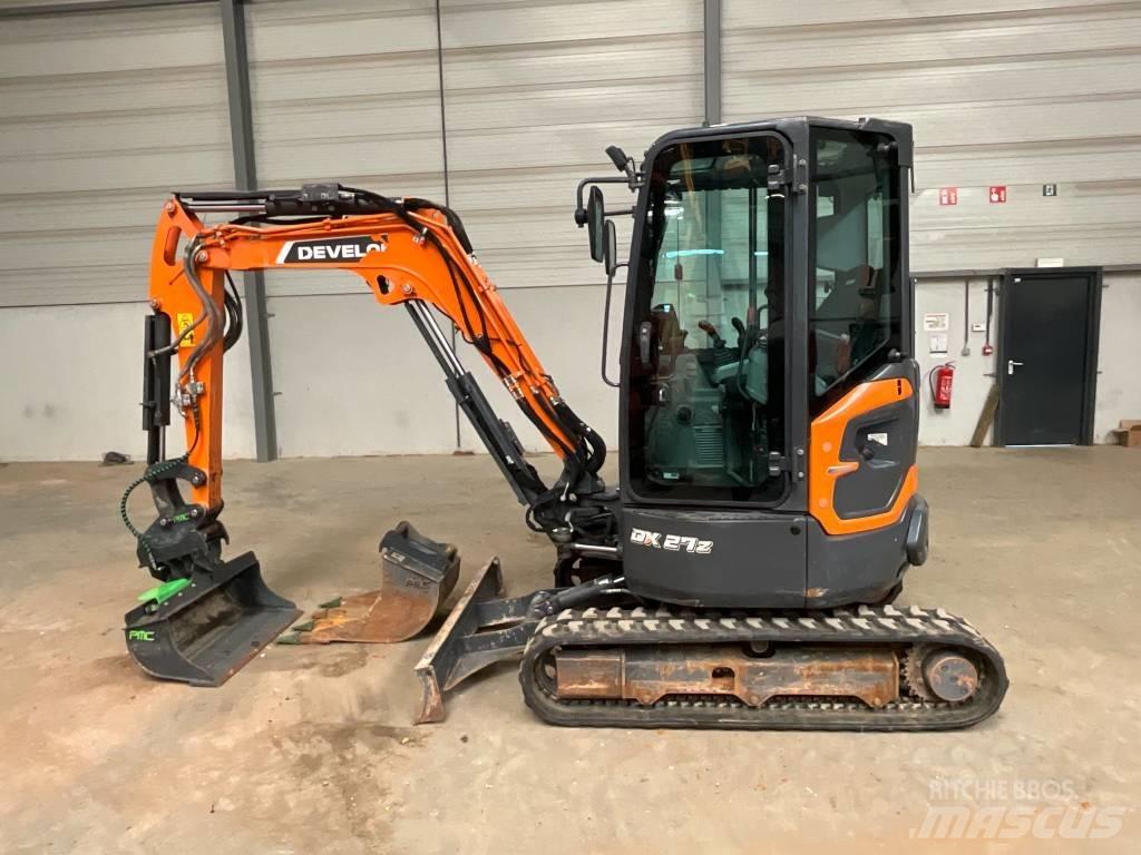 Develon DX 27 Z-7 Mini bageri < 7t