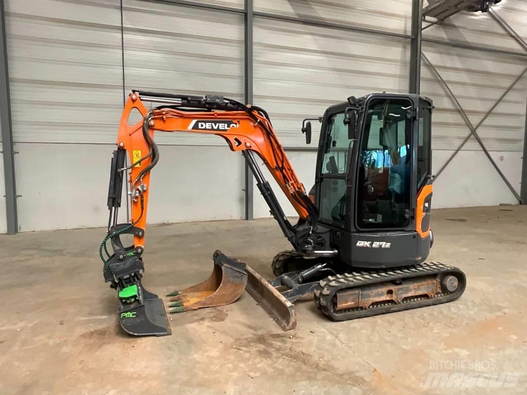 Develon DX 27 Z-7 Mini bageri < 7t