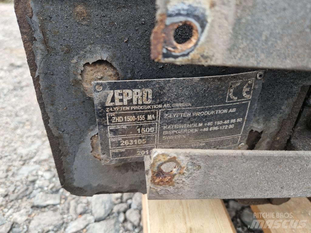  Zepro bakgavellyft Platforme
