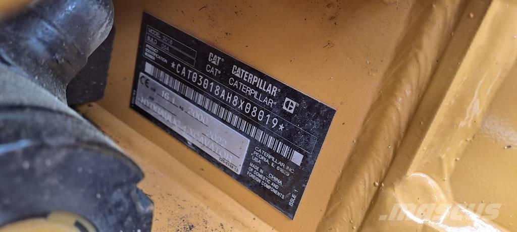 CAT 301.8 Mini bageri < 7t