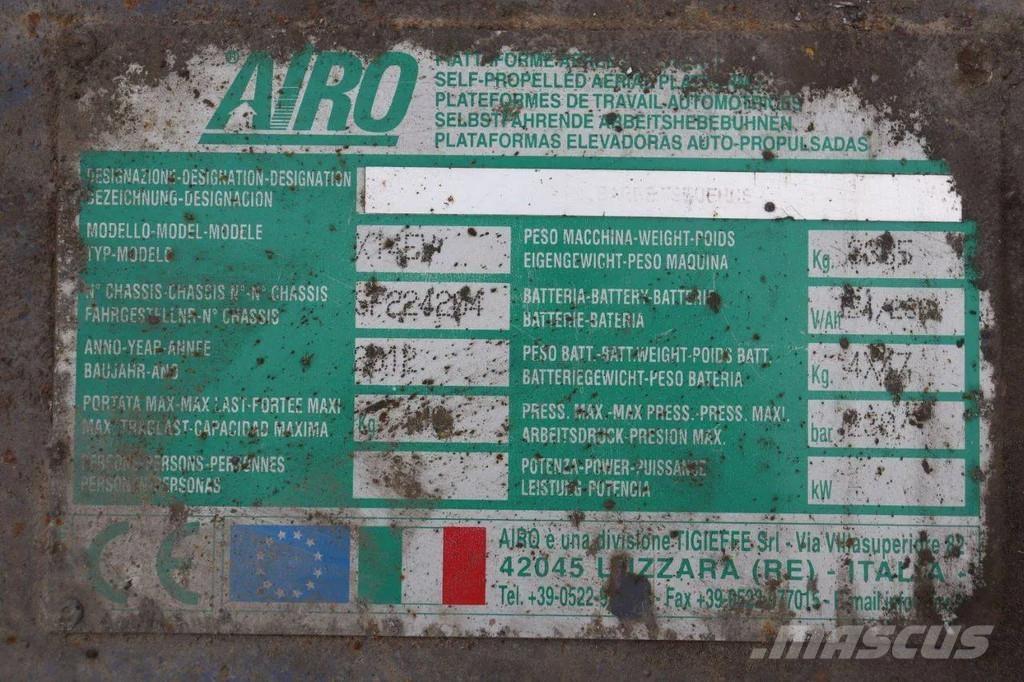 Airo X14EV Makazaste platforme