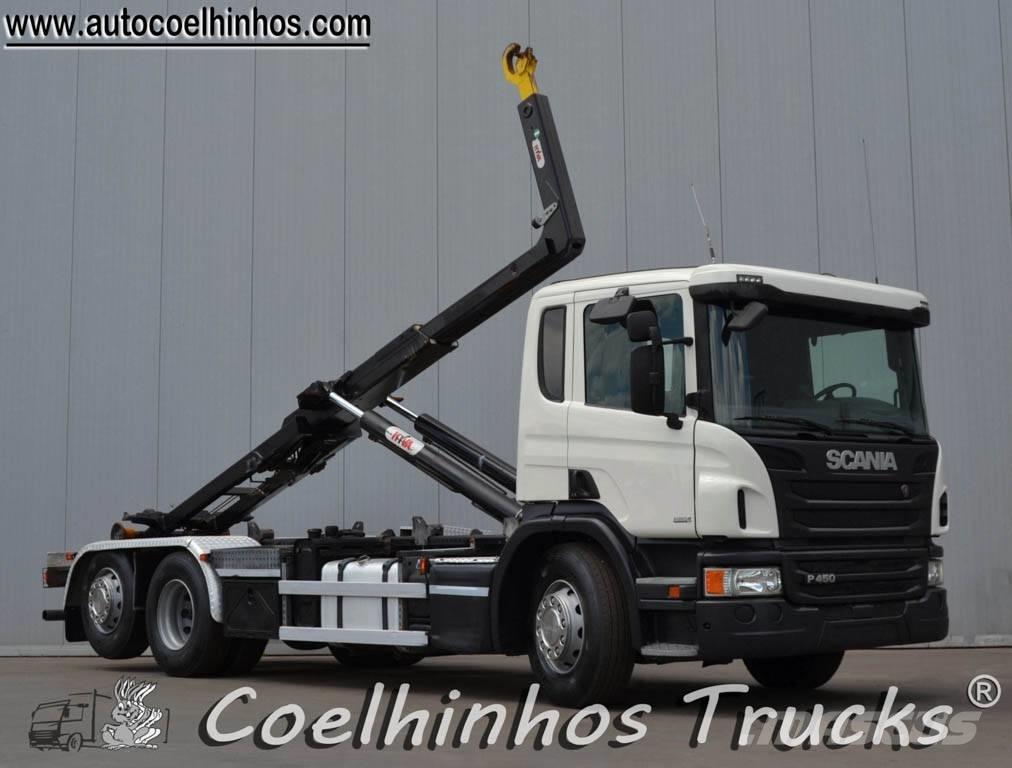 Scania P 450  // 2017 Rol kiper kamioni sa kukom za podizanje tereta