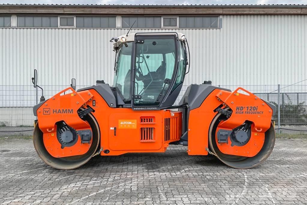 Hamm HD+ 120I VV Valjci sa duplim bubnjem