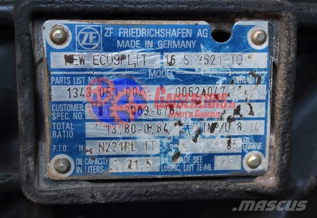 ZF 16S 2521 TO Menjači