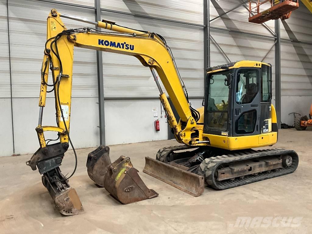 Komatsu PC 80 MR-3 Midi bageri 7t – 12t