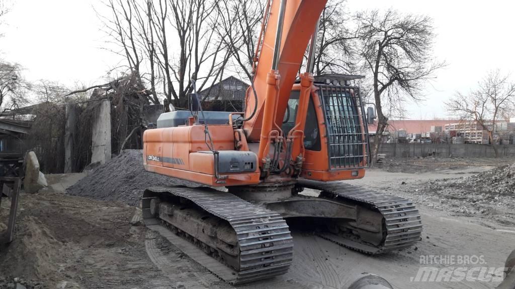 Doosan DX 340 LC Bageri guseničari