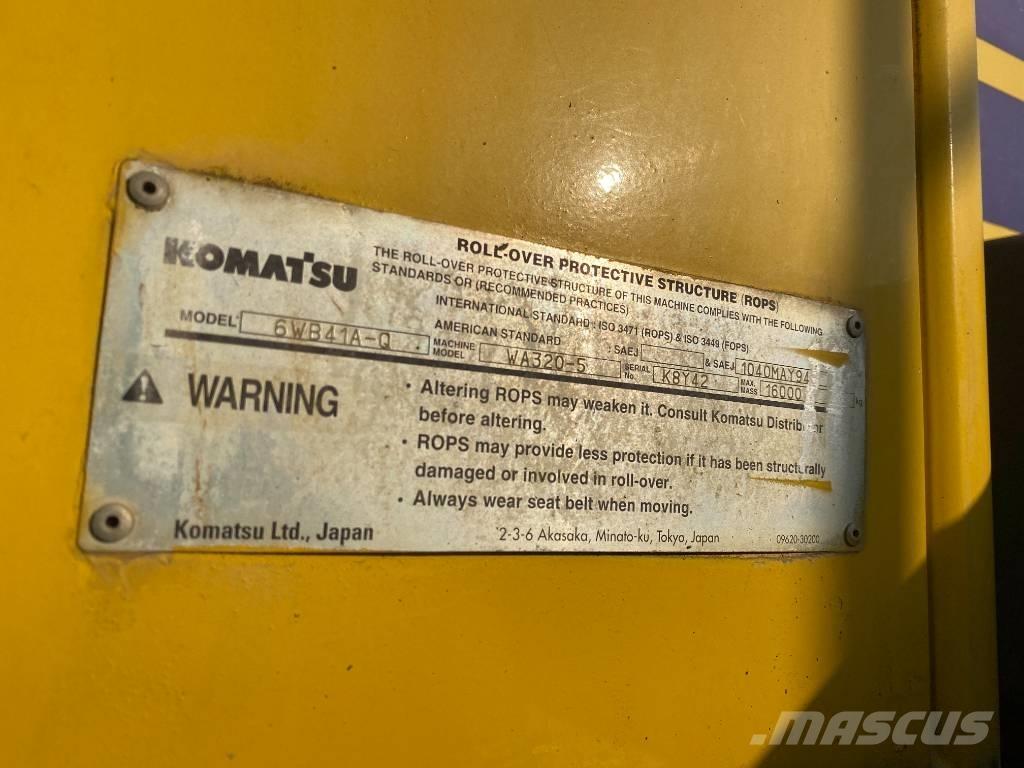 Komatsu WA 320-5 Utovarivači na točkove