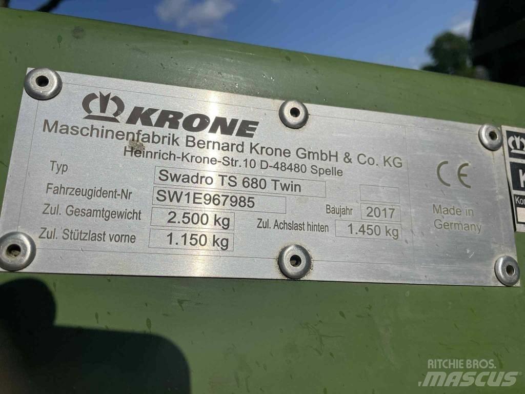Krone Swadro TS 680 Sakupljači