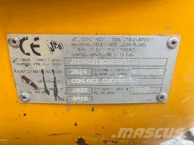 JCB 8018 CTS Mini bageri < 7t