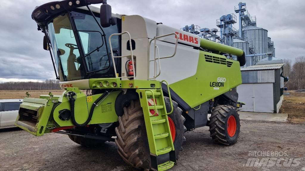 CLAAS Lexion 660 Kombajni