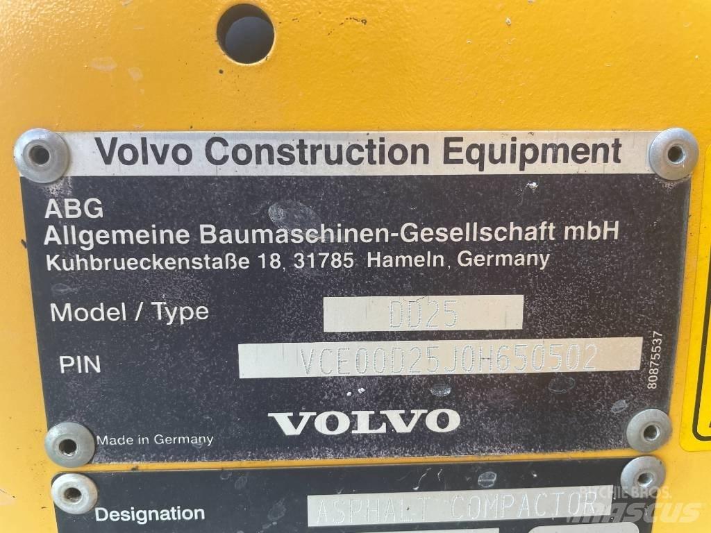 Volvo DD 25 W Valjci sa duplim bubnjem