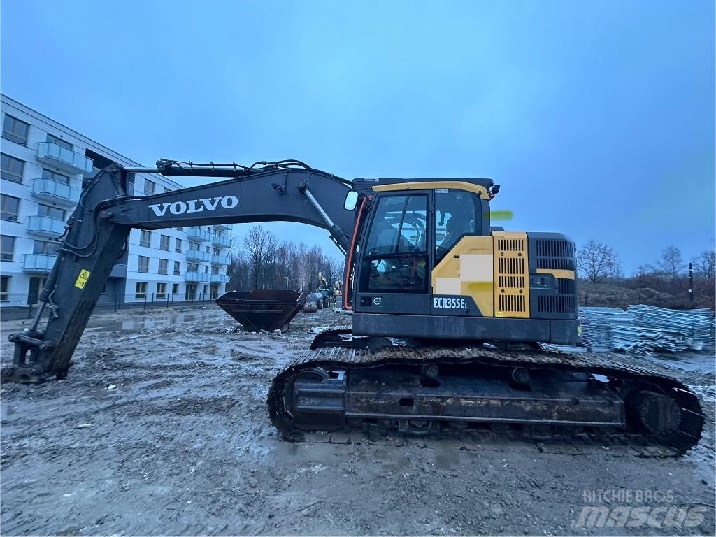 Volvo ECR 355 EL Bageri guseničari