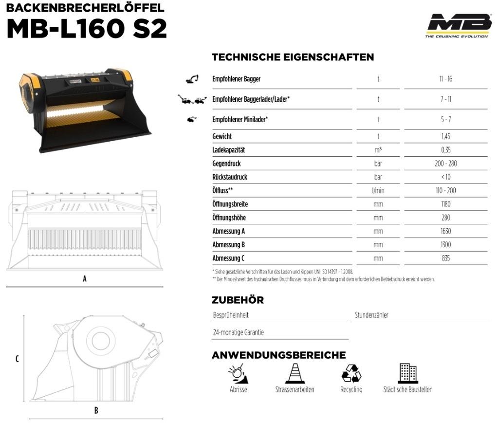 MB Crusher L 160 S2 Čekići