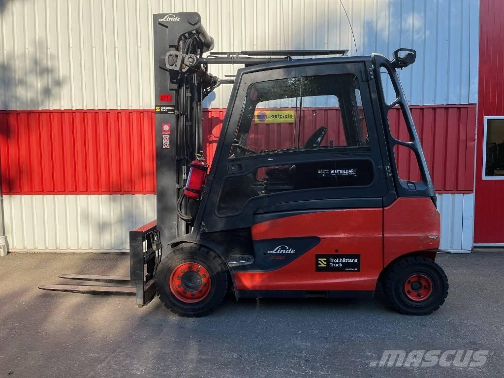 Linde E50HL-01/600 Električni viljuškari