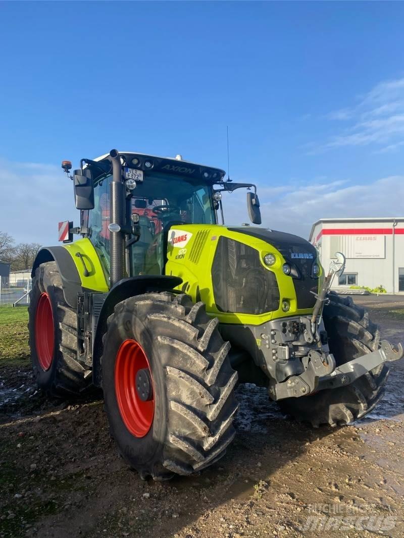 CLAAS Axion 870 Traktori