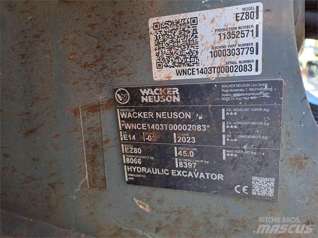 Wacker Neuson EZ80 Bageri guseničari