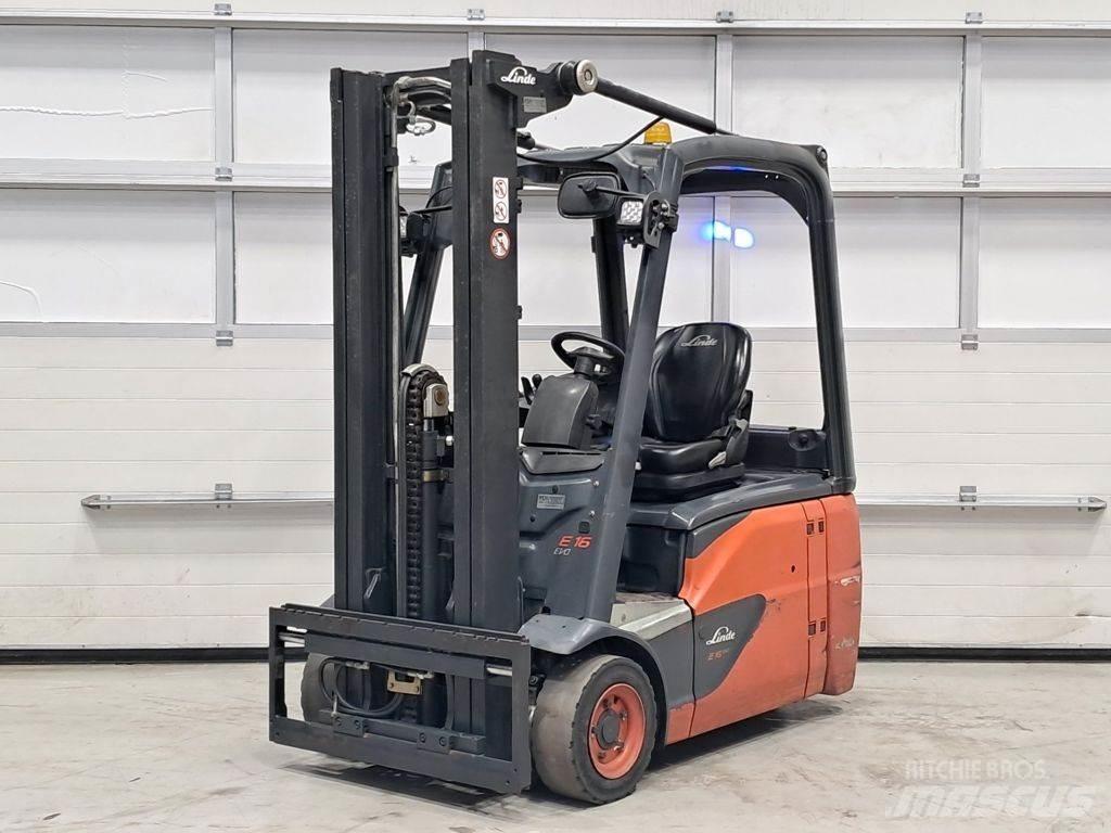 Linde E16-02 Električni viljuškari