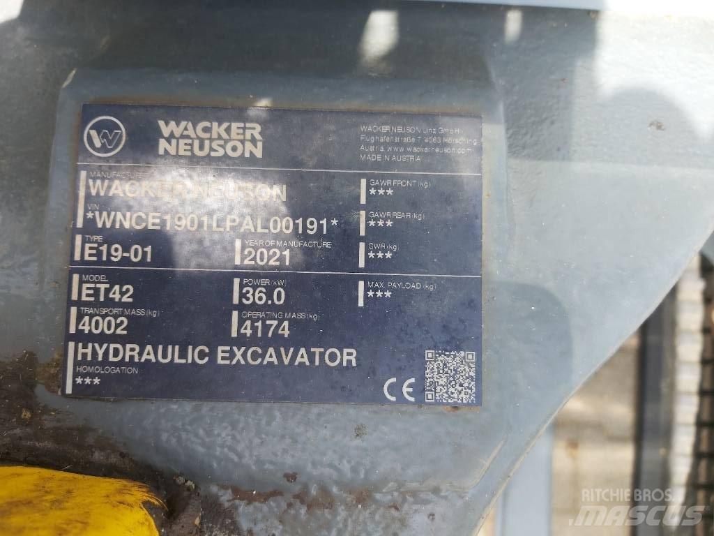 Wacker Neuson ET42 Bageri guseničari