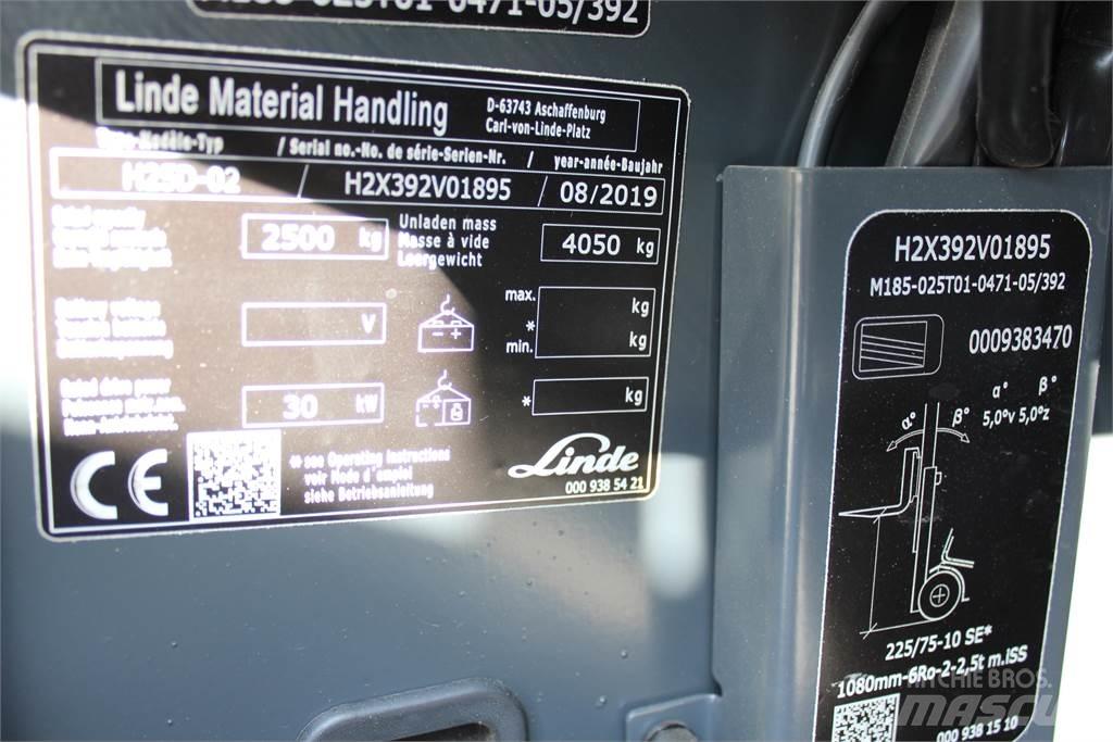 Linde H25D Dizelski viljuškari