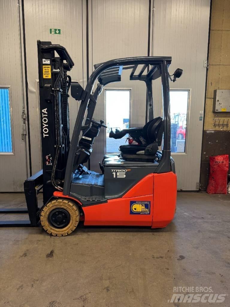 Toyota truck 8FBE15T Električni viljuškari