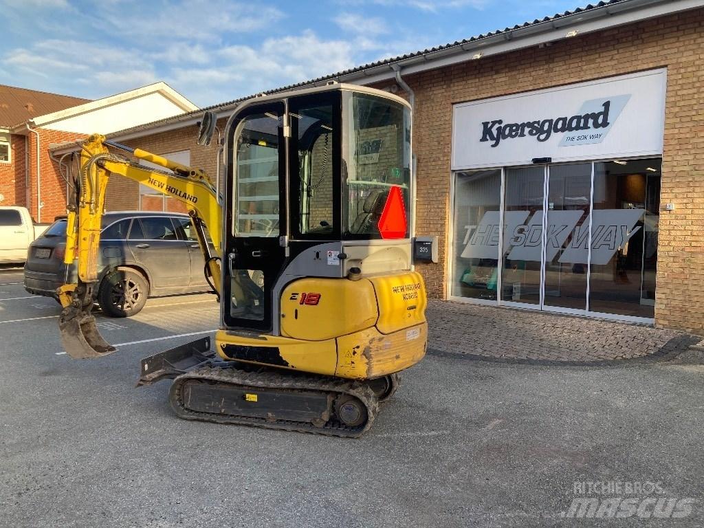 New Holland E 18 C Mini bageri < 7t