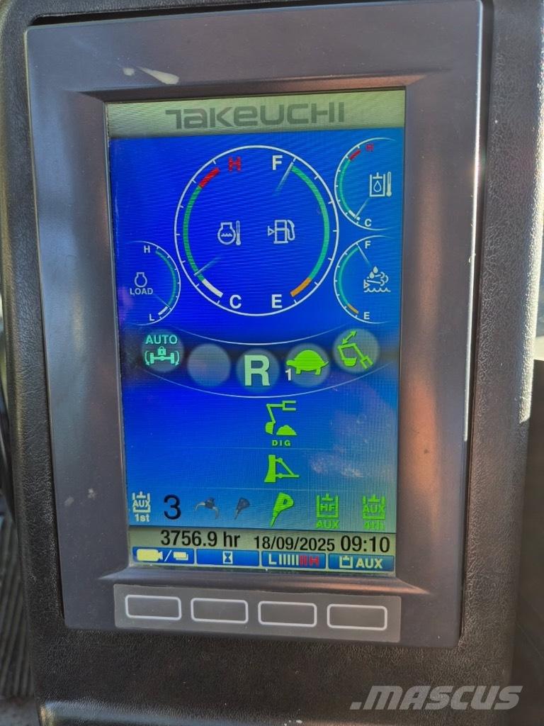 Takeuchi TB 295 W Bageri točkaši