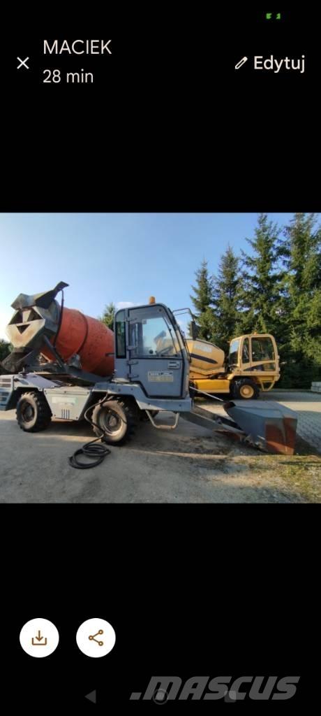 Ausa 3,5 kubika Betonski finišeri