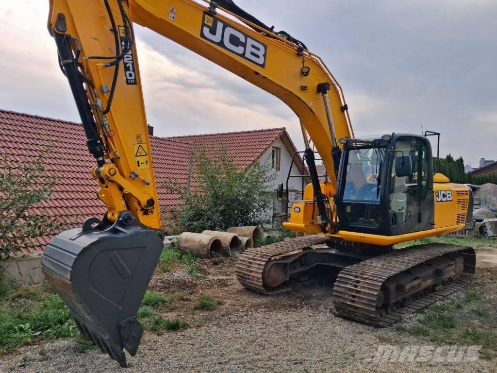 JCB JS210LC T4F Bageri guseničari