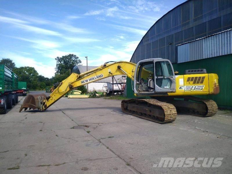 New Holland E 215 Bageri guseničari
