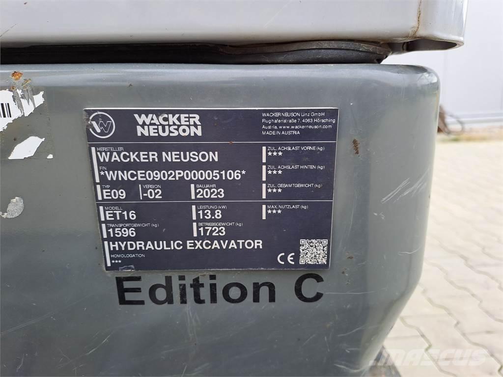 Wacker Neuson ET16 Bageri guseničari