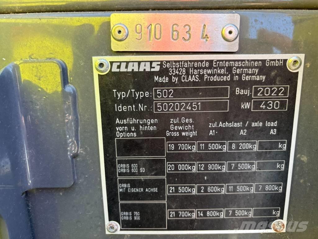 CLAAS Jaguar 950 4WD Mašine za stočnu hranu sa sopstvenim pogonom