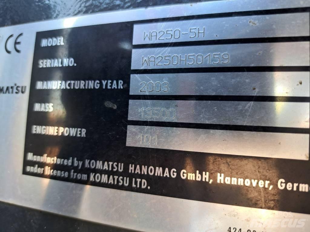 Komatsu WA 250-5H Utovarivači na točkove