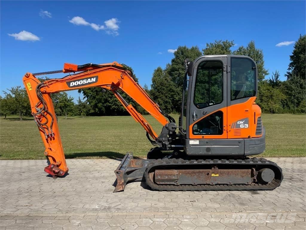 Doosan DX63-3 Mini bageri < 7t