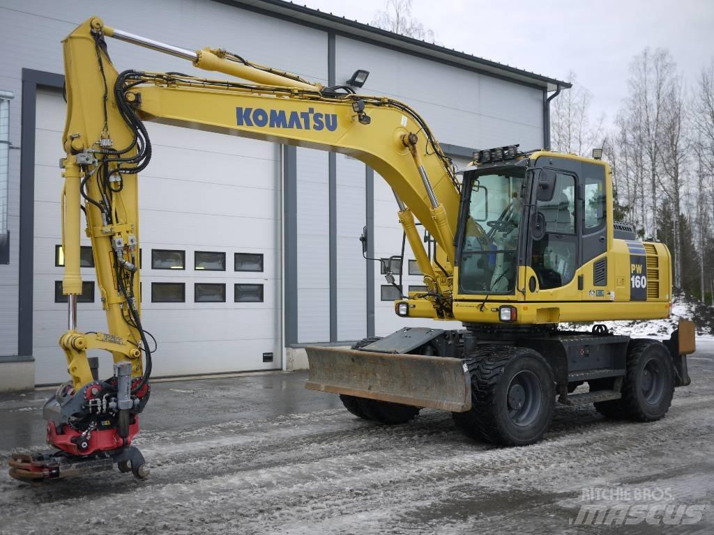 Komatsu PW 160-8 Bageri točkaši