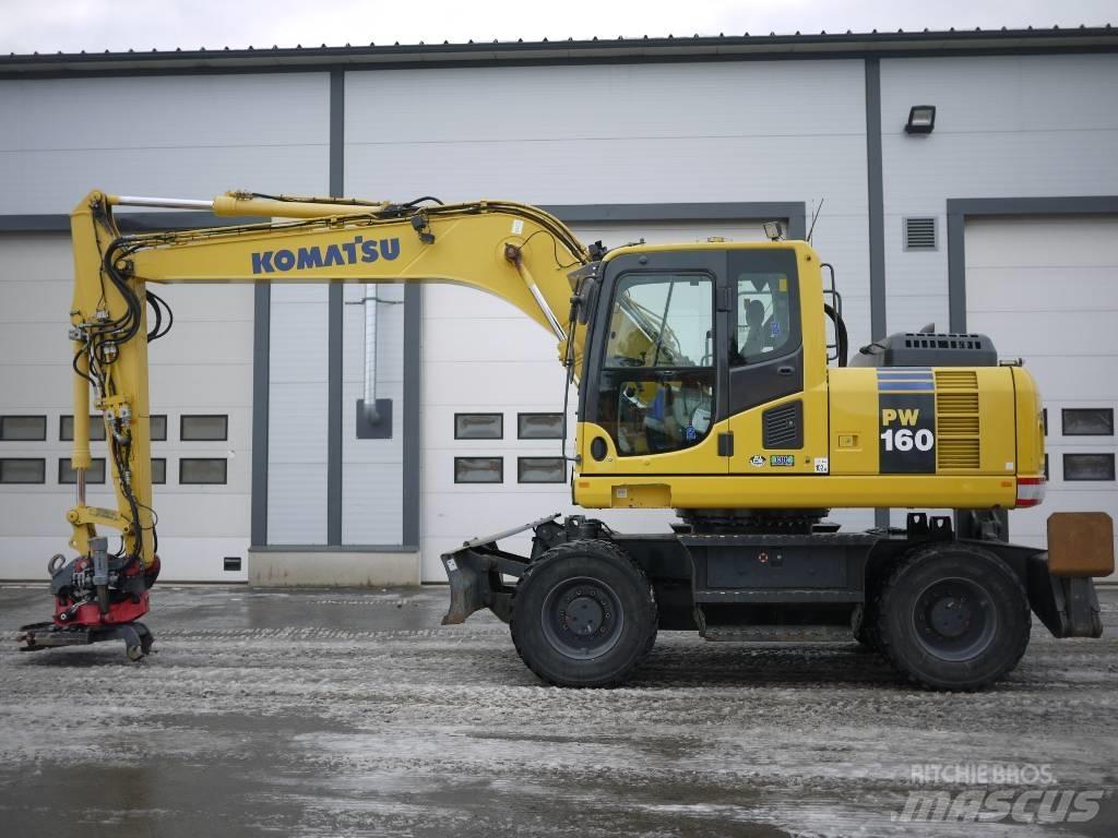 Komatsu PW 160-8 Bageri točkaši