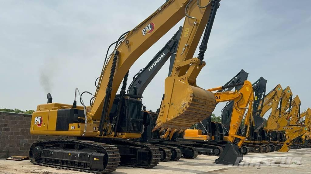 CAT 349 D L Bageri guseničari