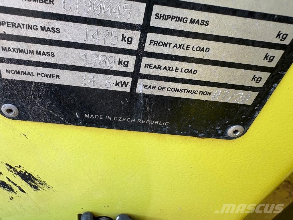 Ammann ARX 12 Valjci sa duplim bubnjem