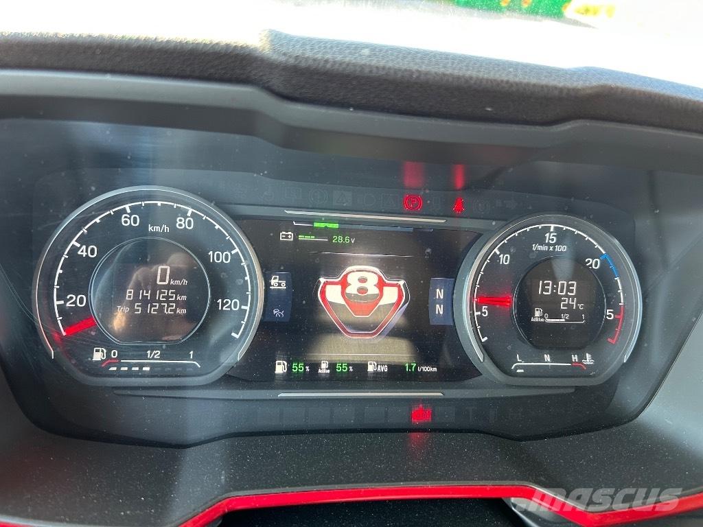 Scania R 650 Sanduk kamioni