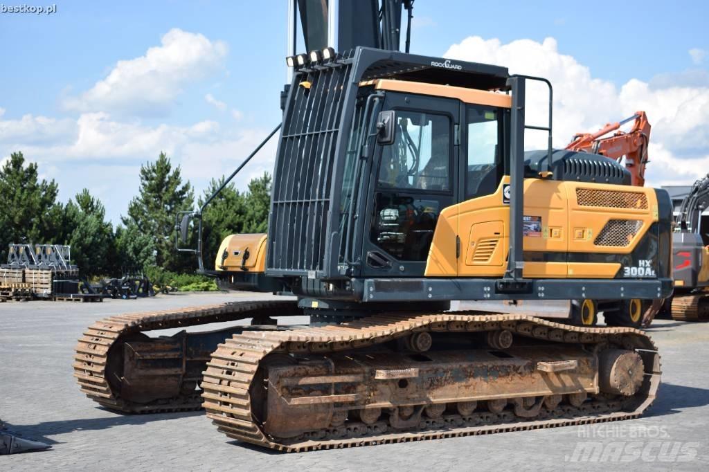 Hyundai HX 300 AL Bageri guseničari