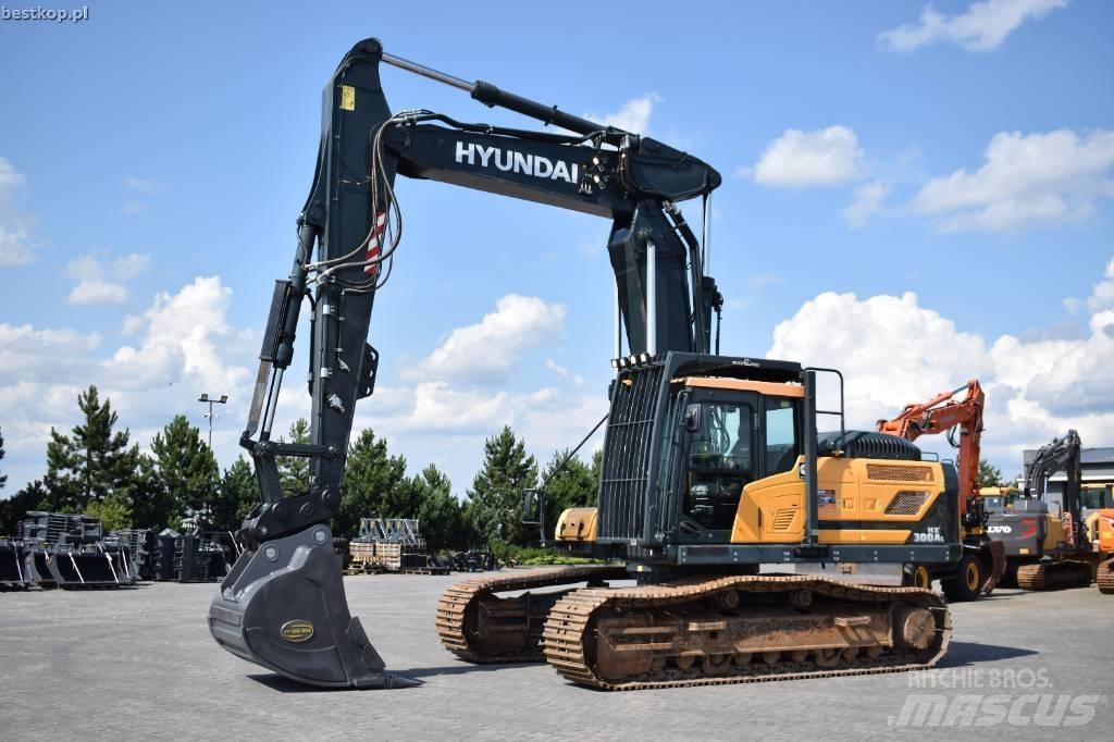 Hyundai HX 300 AL Bageri guseničari