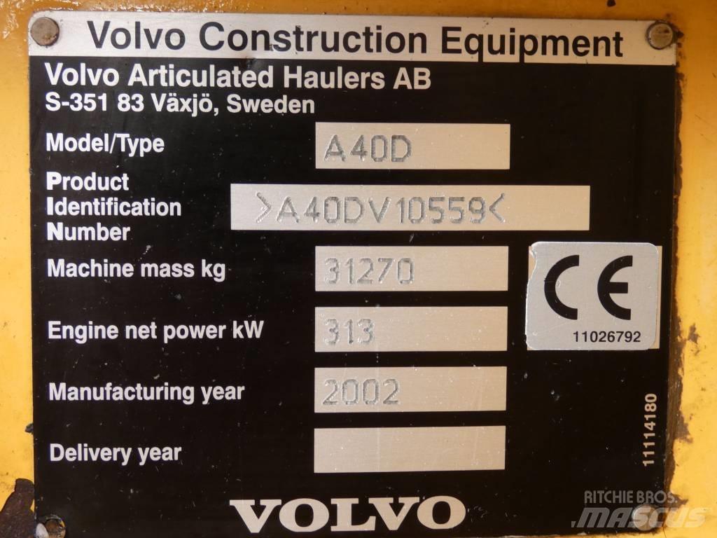 Volvo A 40 D Zglobni damperi