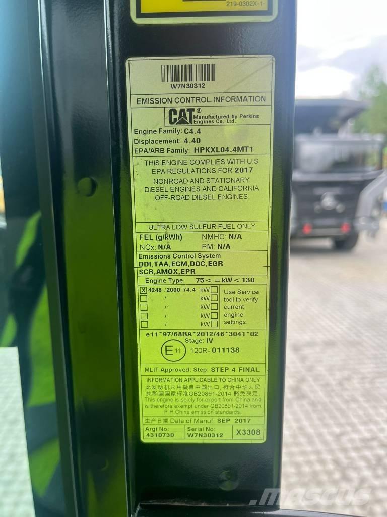 ** SOLD **CAT 313 F L Bageri guseničari