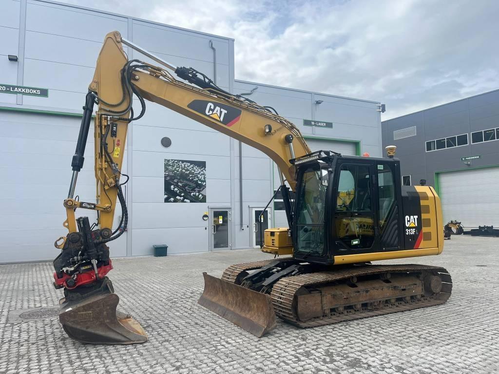 ** SOLD **CAT 313 F L Bageri guseničari