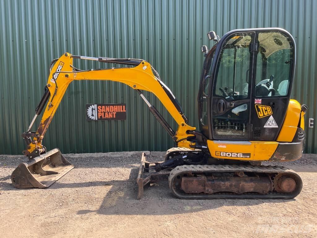 JCB 8026 CTS Mini bageri < 7t